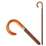  BancarellaOnLine bastones para caminar madera para mayores mujer hombre muletas decorado artesanal