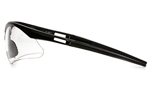 Pyramex Pmxtreme Readers Bifocal Safety Glasses Eye Protection, Clear +2.0 Bifocal Lens, Includes Cord #TOP4