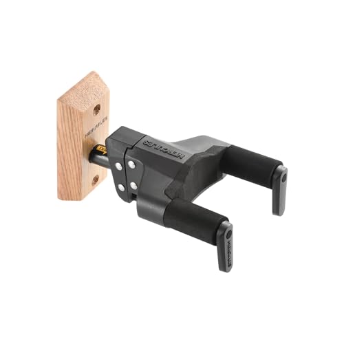 Hercules Stands GSP38WB Plus AGS support mural pour guitare avec base en bois