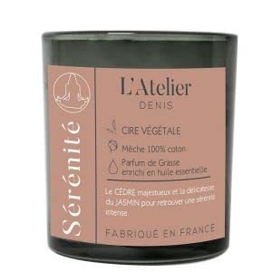 Bougie parfumée cire végétale Euphorie L'Atelier Denis AD2597 pour la maison