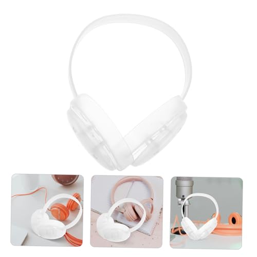 Foldable Earmuff Frame DIY Craft Kit 4Pcs Plastic Earmuff Skeleton for Boys and Girls Winter Ear Warmer Covers Rack for Cold Weather4