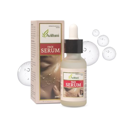 Image of Face Serum 30ml, 10% Niacinnamide(Vitamin B3), Hydrates, Brightens & Revitalizes Skin, Lightweight Daily Use, Safe for All Skin Types, Paraben & Sulphate-Free, Dermatologically Tested