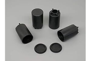 Pyro Plastic Can Bombette Shell Mortars with Aerial Firecracker Effects