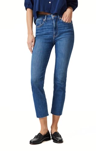 Mavi Women's Viola High Rise Straight Leg Jeans