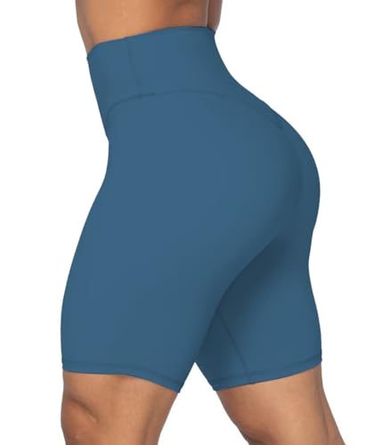 Image of Sunzel No Front Seam High Waist Biker Shorts for Women, Squat Proof Yoga Workout Gym Bike Shorts | 3, 5 Or 8-Inch Inseam, High Waisted, Tummy Control, No Front Seam, Buttery Soft, Compression Fit, Squat Proof