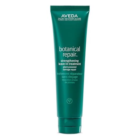 Aveda Botanical Repair Strengthening Leave-In Treatment for Damaged Hair | Instantly Strengthens Hair | Heat Protectant | Helps Protect From Breakage | Reduces Frizz | 99% Naturally Derived, 3.4 Fl Oz Cover