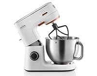 Sunbeam Mixmaster HeatSoft Planetary Stand Mixer | HeatSoft Technology To Melt & Mix In One Bowl, 2 Heat Settings, 10 Speeds, 5.2L Bowl, White MXM7000WH