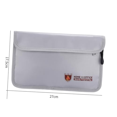 Sacoche à dossiers ignifugée grosse capacité pour protection documents importante - 2