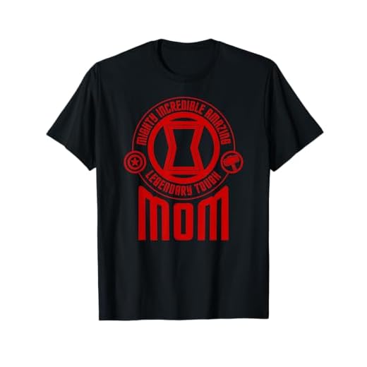 Marvel Avengers Mighty Incredible Amazing Legendary Mom Camiseta