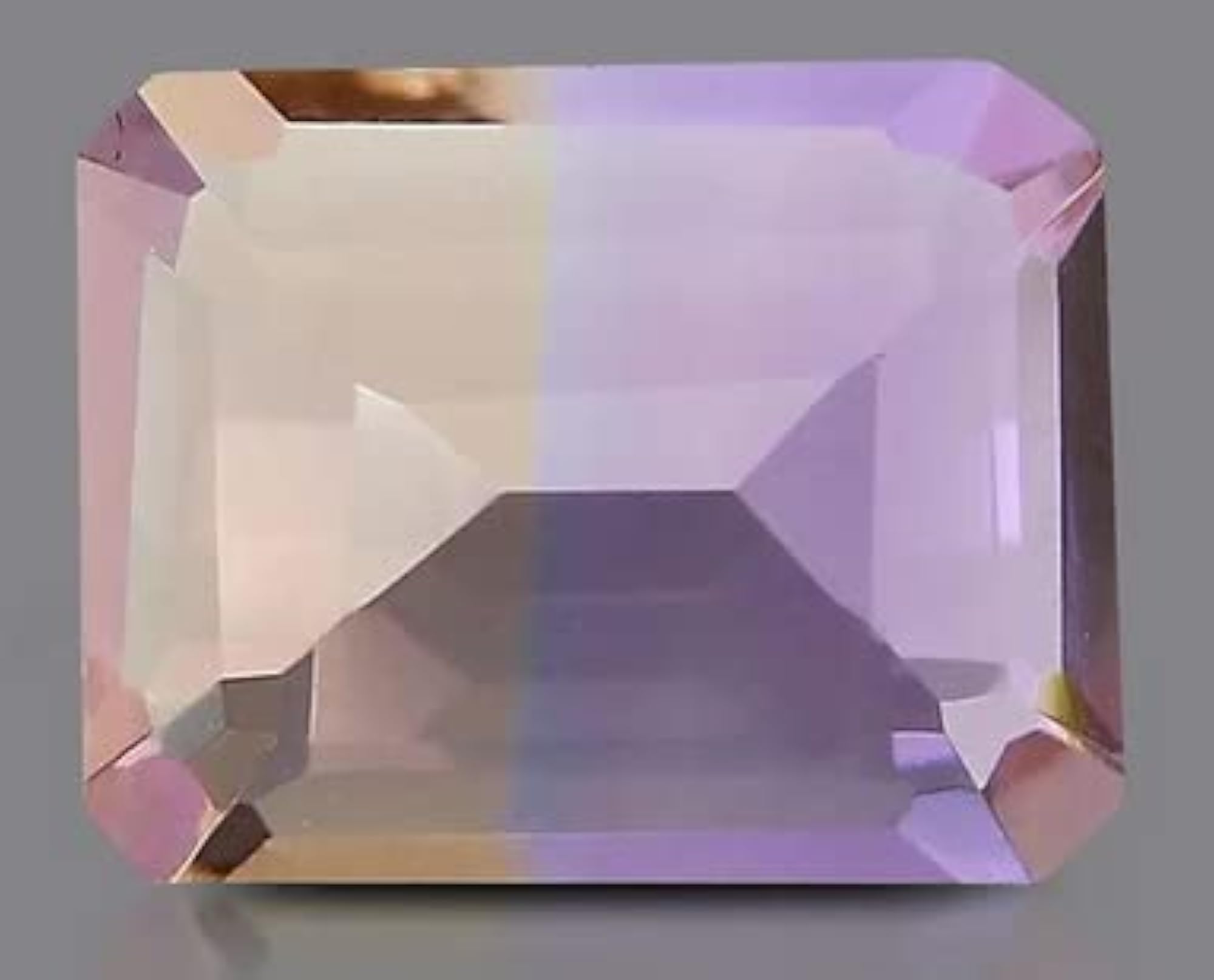 Superb Natural Ametrine Gemstone, 4.10 Carat Certified