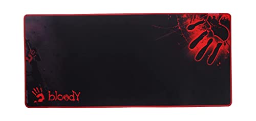 Image of Large Extended Long 700 x 300 mm Mouse Pad for Keyboard & Mouse | Water Resistant Anti Slip Surface Ideal for Office Home and Gaming Setup (Bloody -10)