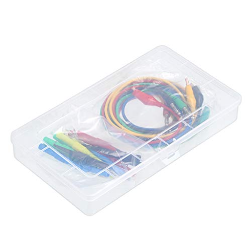 Sumnacon 20Pcs Back Probe Test Kits - 4Mm Banana Plug To Alligator Clip Test Leads With 3 Angles 15Pcs Back Probe Pins For Vehicle Automotive Car Circuit Electrical Diagnostic Testing #TOP5
