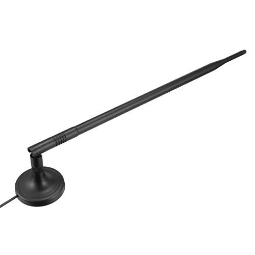 Antenna WiFi 2.4G con Base Magnetica, Connettore SMA Maschio, Cavo RG174 per Router Wireless, Modulo Bluetooth WiFi, ZigBee 44 Antenna WiFi 2.4G con Base Magnetica, Connettore SMA Maschio, Cavo RG174 per Router Wireless, Modulo Bluetooth WiFi, ZigBee 44
