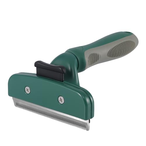 Vasip Spazzola per Cani Gatti Rimuovi Pelo Strumento per Toelettatura Professionale Adatto a Cani e Gatti con Pelo Corto e Lungo per Rimuovere Peli Superflui Sbrogliare Nodi (M)
