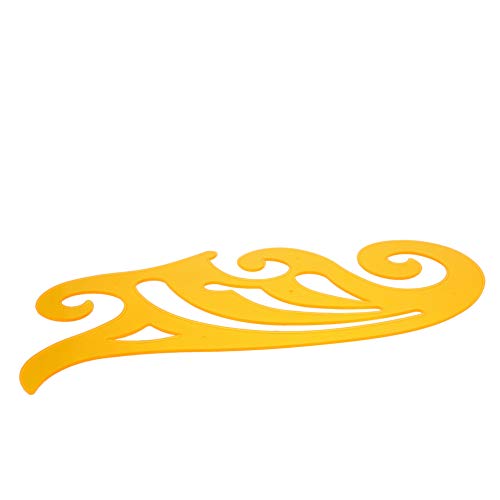 Utoolmart カーブルーラー 曲線ルーラー クラフト 定規 テープ メジャー DIYソーイング用品 カーブ定規 プラスチックファッションルーラー フォームカーブ フレンチカーブ 測定 プラスチック製 フレキシブルカーブルーラー 図面測定ツール ソフトプラスチックテープ メジャールーラー 25cm 1pcs