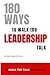 180 Ways To Walk The Leadership Talk