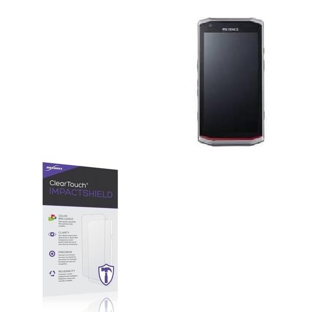 BoxWave Screen Protector Compatible with Keyence DX-W600 - ClearTouch ImpactShield (2-Pack), Impenetrable Screen Protector Flexible Film