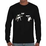 Camiseta Manga larga PREMIUM 100% algodón pre-encogido y peinado de 165 gr. Costuras laterales. Corte recto.