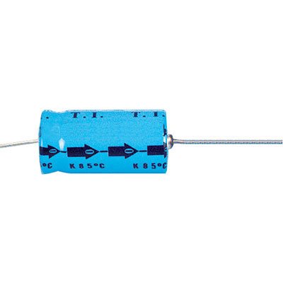 10 uF 50 Volt Axial Capacitor