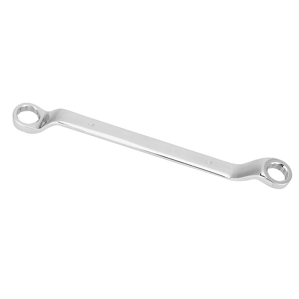 Chiave a cricchetto doppia offset a doppia testa 12-14 mm allungata in acciaio al carbonio