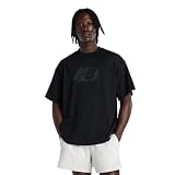 [ニューバランス] メンズ NBロゴTシャツ (MT61C625) 半袖Tシャツ/吸水速乾 BK(ブラック) M