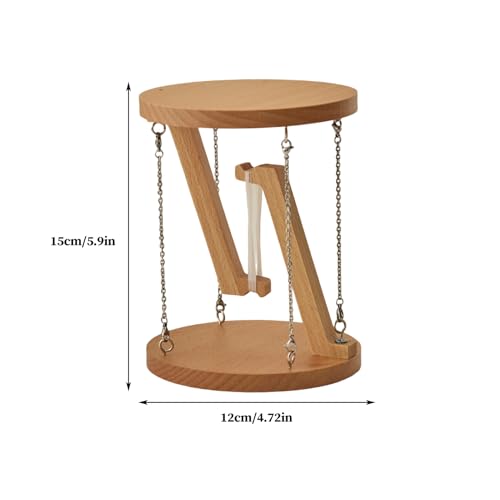 Figurine en Bois Flottante Idée Cadeau Scientifique Original