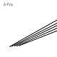 QUARKZMAN Kohlefaserstab, 1,5 mm x 100 mm Kohlefaserstange für RC Flugzeug DIY Basteln Drachen Flügelrohr Quadcopter Arm Reparatur Pack mit 8 Stück