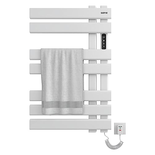 SKYLYZH Toallero Baño Radiador, Calentador de Toallas con termostato Inteligente WiFi, para Alexa y...