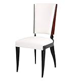 Historische Eleganz der Biedermeier-Epoche: Dieser Polsterstuhl verkörpert die charakteristischen Merkmale der Biedermeier-Zeit (1815–1848), die durch klare Linien, schlichte Eleganz und funktionales Design geprägt ist | Als echtes Stilmöbel bringt er die zeitlose Ästhetik dieser Epoche in Ihr Zuhause und verbindet klassische Formelemente mit einem modernen Wohnambiente