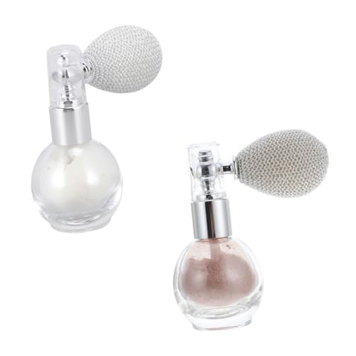 BELLIFFY Glitter Highlighter Makeup Shimmer Powder Sprayers Highlight Powder Bottle for Body