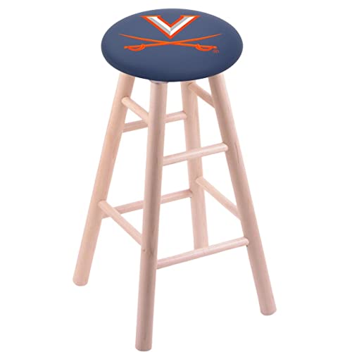 Holland Bar Stool Co. Maple Counter Stool in Natural Finish with Virginia Seat by The