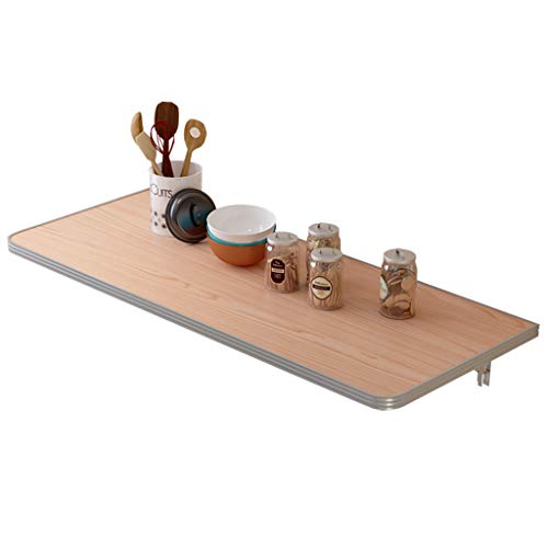 WILK Mesa Plegable Mesa Colgante Mesa de computadora/Mesa de Cocina/Mesa de Comedor/Escritorio/Restaurante de Comida rápida Mesa de Pared Cover