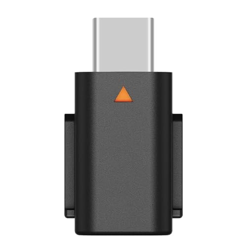 Image of Replacement for DJI Mic 2 Type-C Adapter, Wireless Microphone Receiver for Phone /PC /Tablet, 3.5mm Audio Recording Adapter