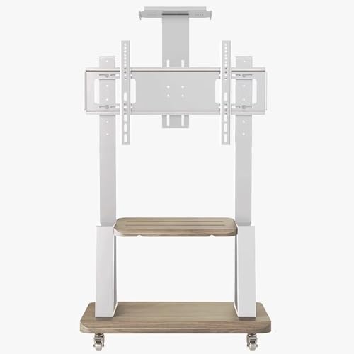 Soporte móvil para TV de piso para pantallas de 32"-80"