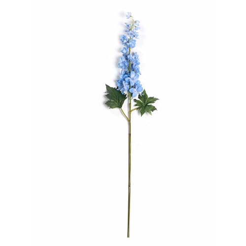 Image of PURE HOME + LIVING Dark Blue Faux Delphinium Spray 1 Piece