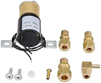 DLONY UHS24 Universal Humidifier Solenoid Valve Replacement 24V Replacement for Honeywell Replacement for Aprilaire Replacement for GeneralAire Compatible with HE220, HE225, HE260, HE265