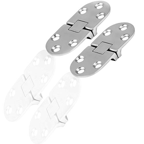 2St Marine Scharniere 6.7cm / 2.6in Klapptischschaniere Türscharniere scharnier Boot Edelstahl Scharniere Steckverbinder Stempelschrank für Marine Kabinentür thumbnail