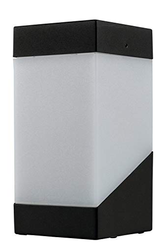 Heitronic - Wandleuchte Madeleine E27 schwarz IP44 E27 Cover