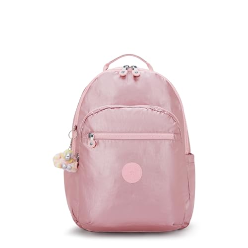 Image of Kipling Women's Seoul Extra Large Bts 17 inch Laptop Backpack, Durable, Roomy with Padded Shoulder Straps, Built-In Protective Sleeve