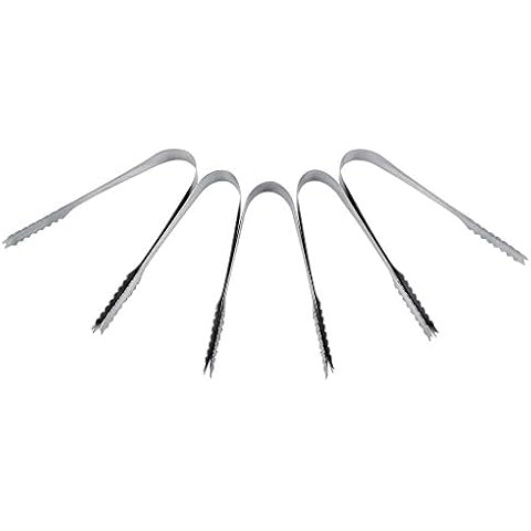 Haofy 5Pcs Stainless Steel Scoop and Tongs Set Cover