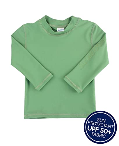 Image of RUGGEDBUTTS Baby /Toddler Boys Long Sleeve Rash Guard Swim Shirt w /UPF 50+