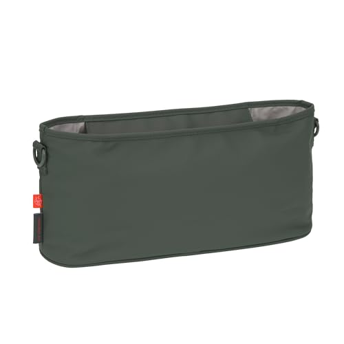 LÄSSIG Kinderwagen Buggy Organizer mit Befestigung Dark Olive – Ansicht 5