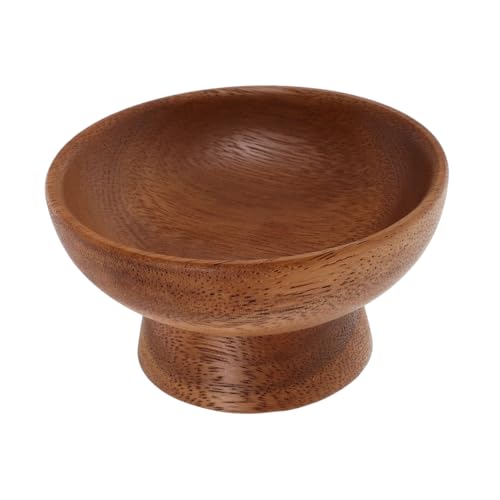 BESPORTBLE Plateau à Bijoux Bois Présentoir Noyer Coupelle à Bijoux Pour Clés Et Petits Objets Assiette Décorative