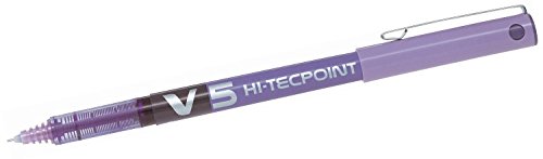 Pilot V5 stylo roller 0.5mm violet pour reussir vos notes de cours