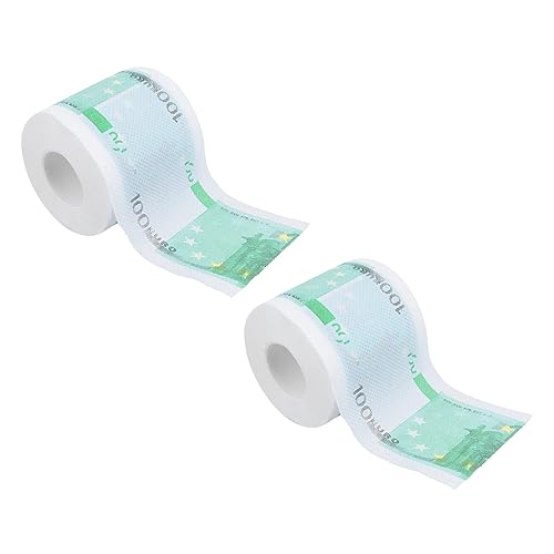 FRCOLOR 2ボリューム彩色印花トイレットペーパー おしゃれデザイン 紙質優良 実用的な家用ティッシュ 柔らかなダブル加工 衛生的で装飾効果も