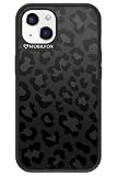 Mobilfox Full-Shock - Custodia per iPhone 16 - BLACK LEOPARD - Compatibilità MagSafe per Ricarica Wireless Rapida, Protezione a 360°, Slim, Antiurto, Resistente a Cadute 3,5 m