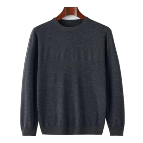Mens Pullover Sweater Long Sleeve O Neck Soft Warm Loose Thin Knit Sweaters2