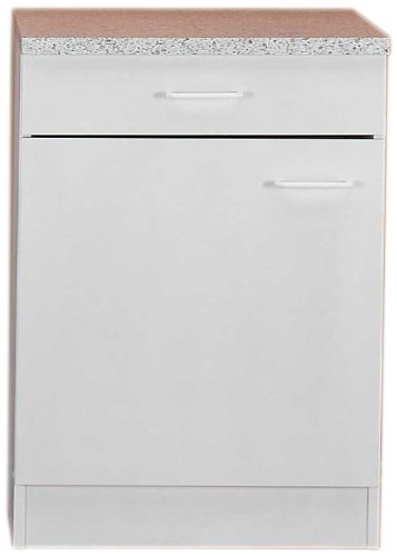 Held Möbel 412.6016 Unterschrank 1 türig / 1 Schubkasten / 1 Einlegeboden / 60 x 85 x 50 cm