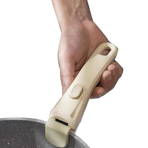Poignée Amovible Universelle, Poignée De Casserole Détachable, Amovibles, Ergonomiques Et Résistantes À Chaleur, Poignées Pour Poêles À Frire, Pour Cuisine, Camping, Pique-niques, Voyages, Fêtes