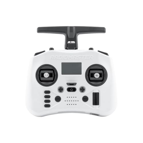 RADIOMASTER Pocket Crush 2.4GHz ELRS Hall Gimbal Transmitter (Frost White)